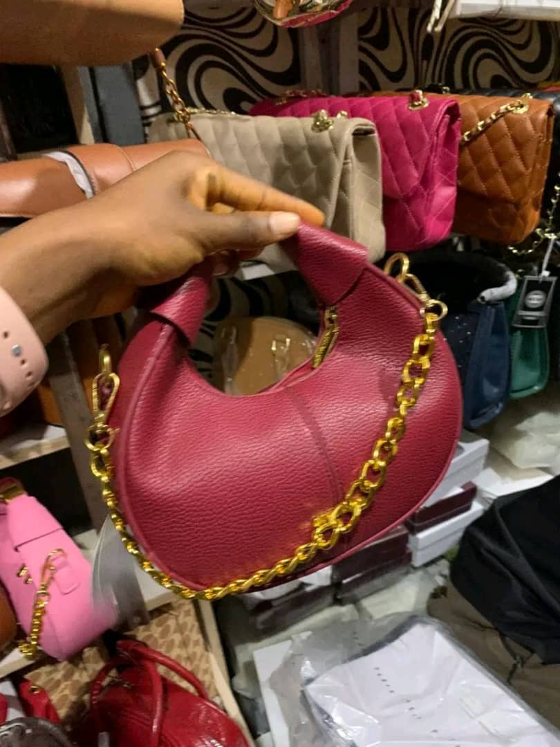 Red hand Bag